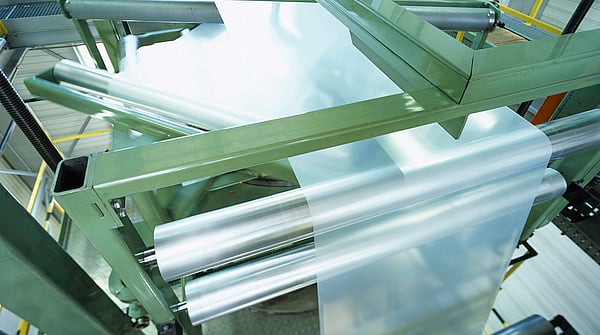 industrial converting packaging machinery being used at Mondi Syktyvkar in Russia